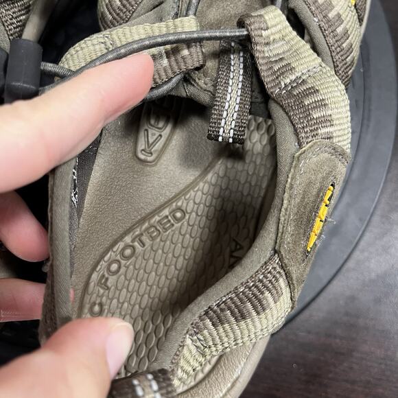 Keen Newport H2 Mens Size 11 Brown Leather Hiking Athletic Supportive Sandals - Picture 6 of 10